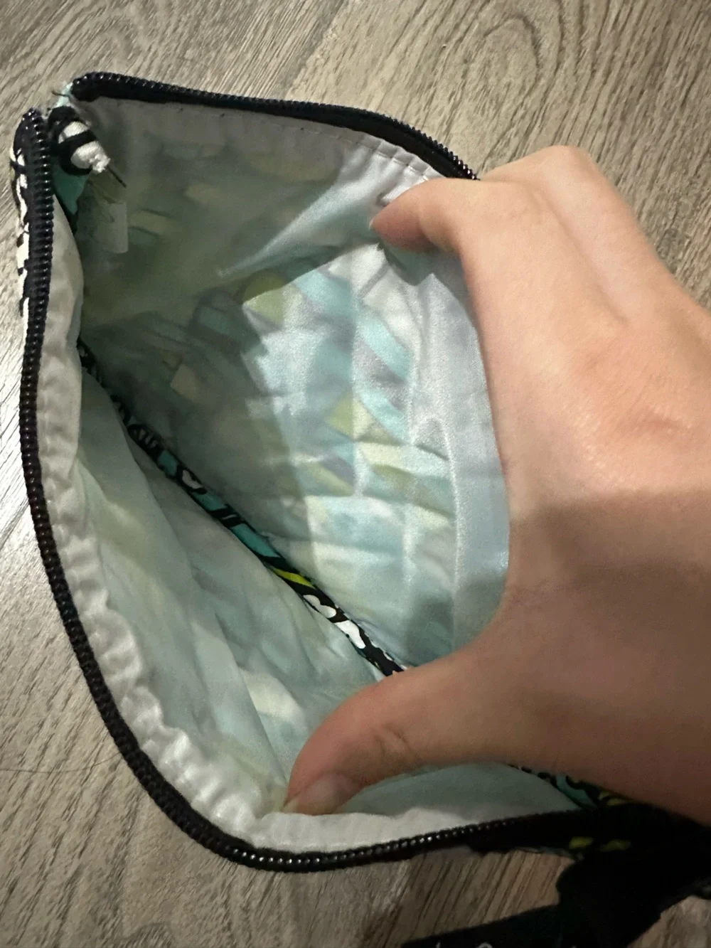 Vera Bradley Floral Quilted Pouch
